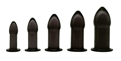 5 Piece Anal Trainer Set - Black | Cupid’s Secret Stash
This well-formed set of gratifying anal dilators has everything you need for all sorts of anal play, whether you are new to sex toys or a seasoned connoisseur.
Anal Toys
