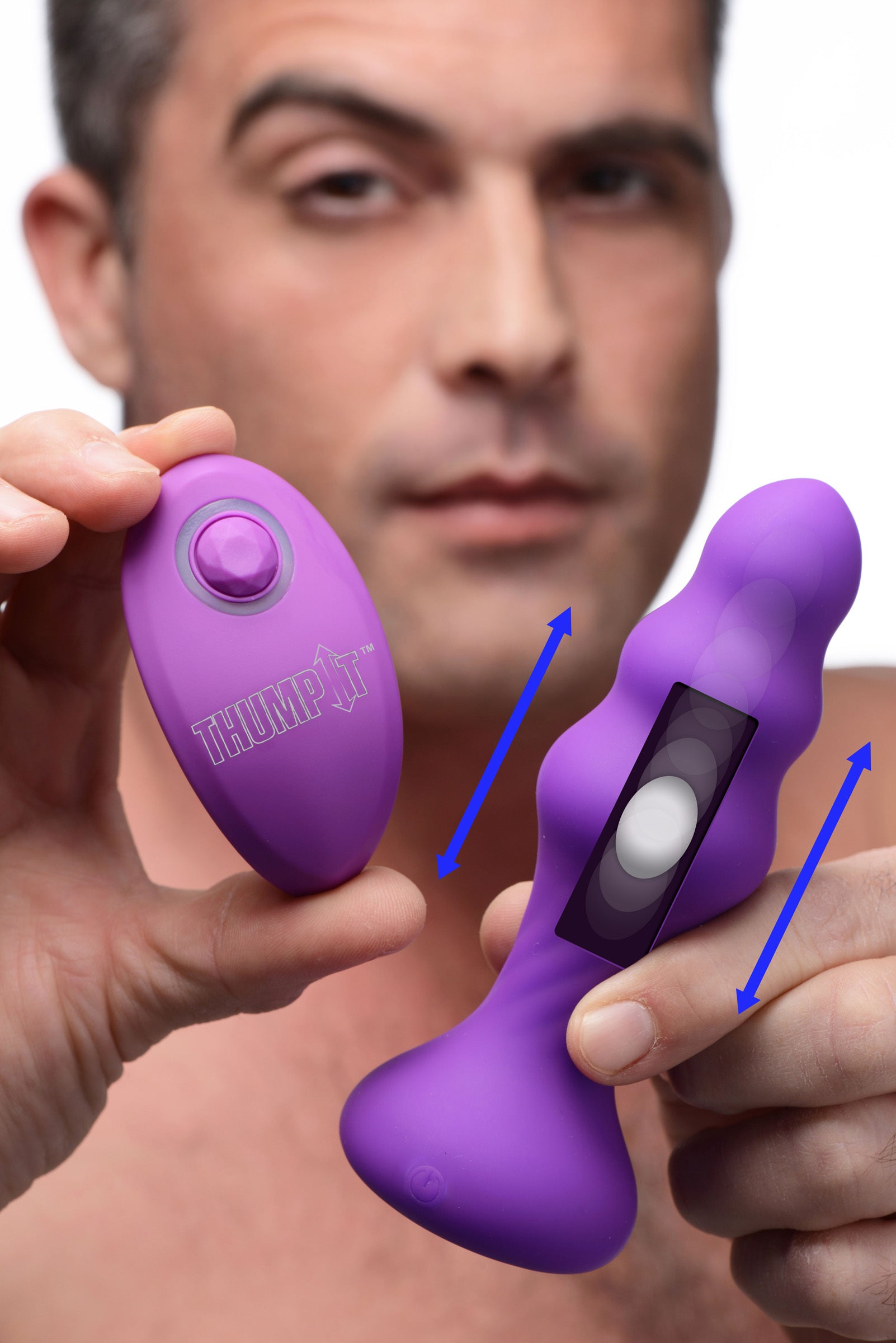 7X Slim Ribbed Thumping Silicone Anal Plug|cupidssecretstash
Slim and ribbed for the perfect combination of texture and comfort! Featuring back and forth Thump-It technology at CupidsSecretStash.com
Anal Toys
Thump It