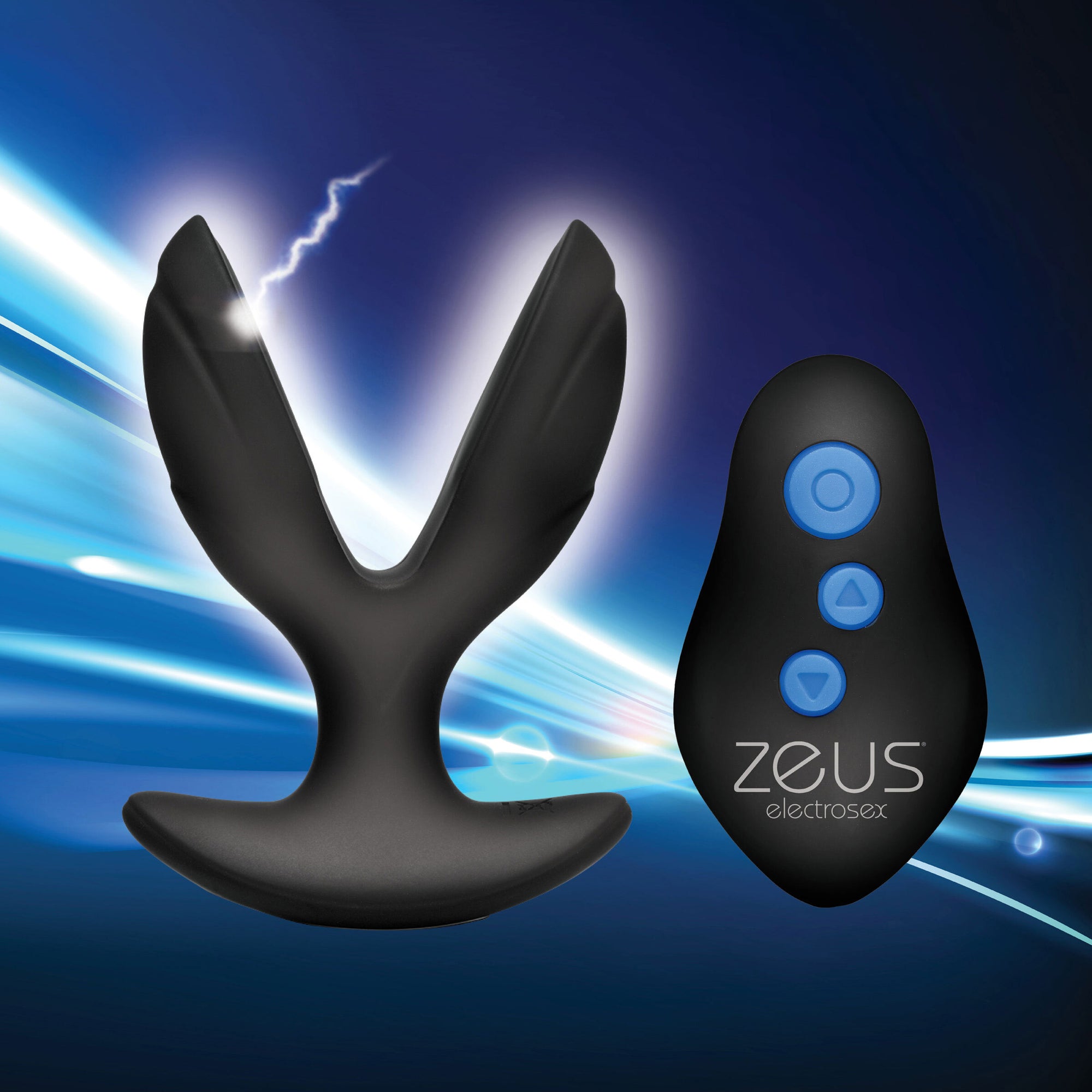 64X Electro-Spread Vibrating and Estim Silicone Butt Plug
Make that ass quiver and tingle with exciting electricity! Indulge in intense e-stim and vibration combinations as this anchor shaped plug fills your backdoor 
Anal Toys