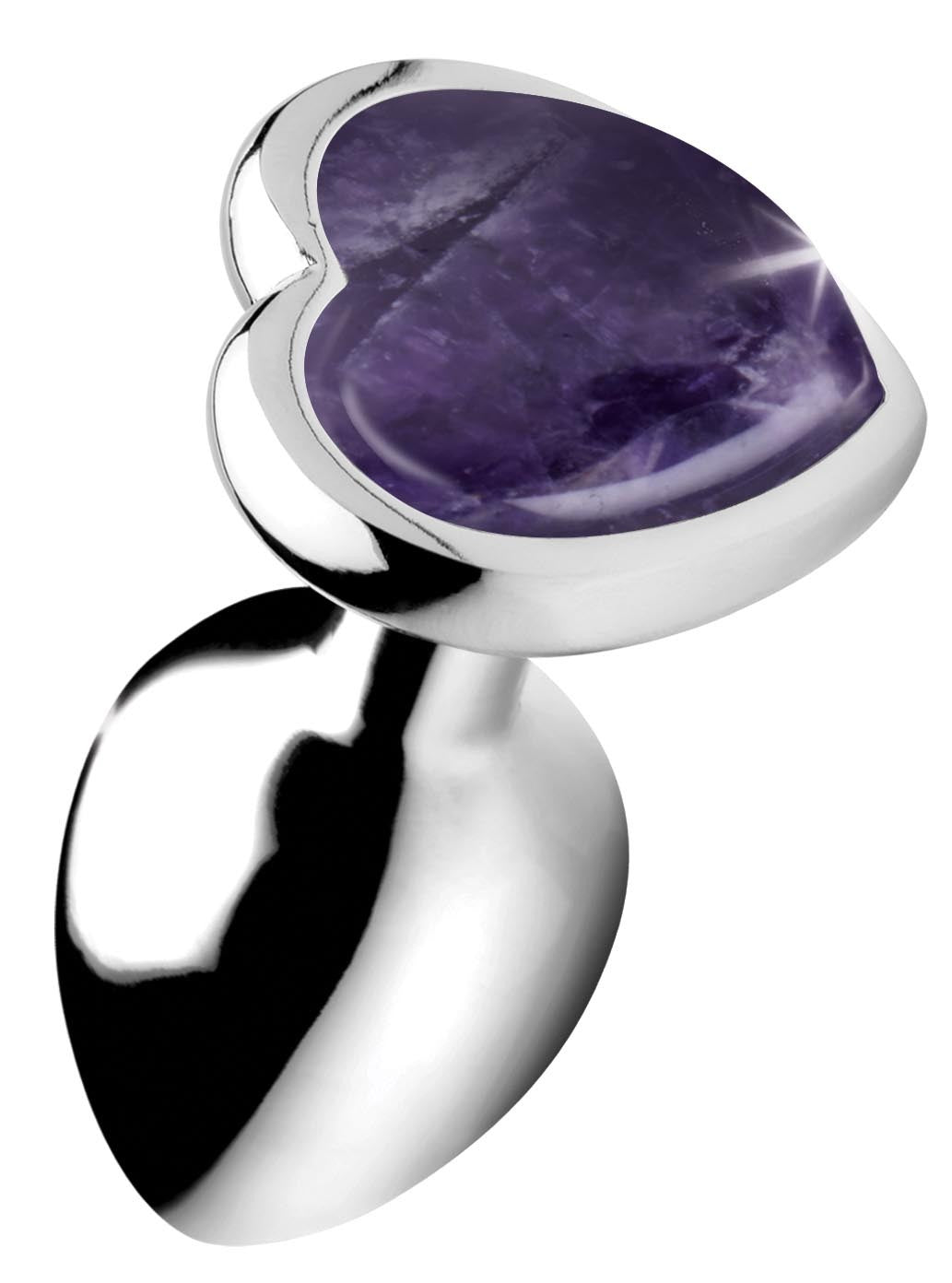 Genuine Amethyst Gemstone Heart Anal Plug - Small
Anal Toys
Booty Sparks Cupid’s Secret Stash
