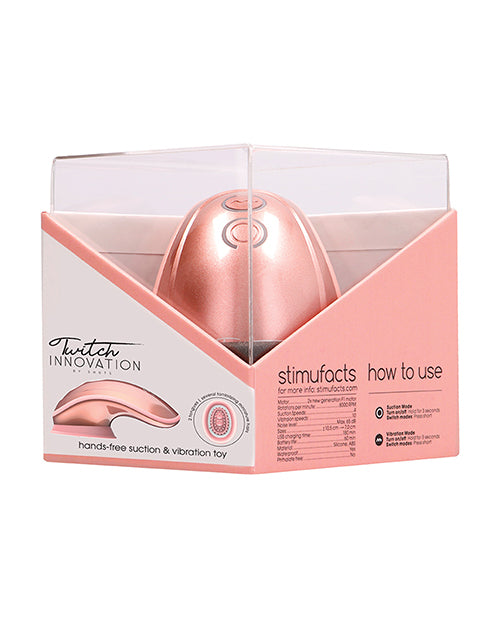 Hands Free Clitoral Stimulator - rose gold - Shots twitch innovation