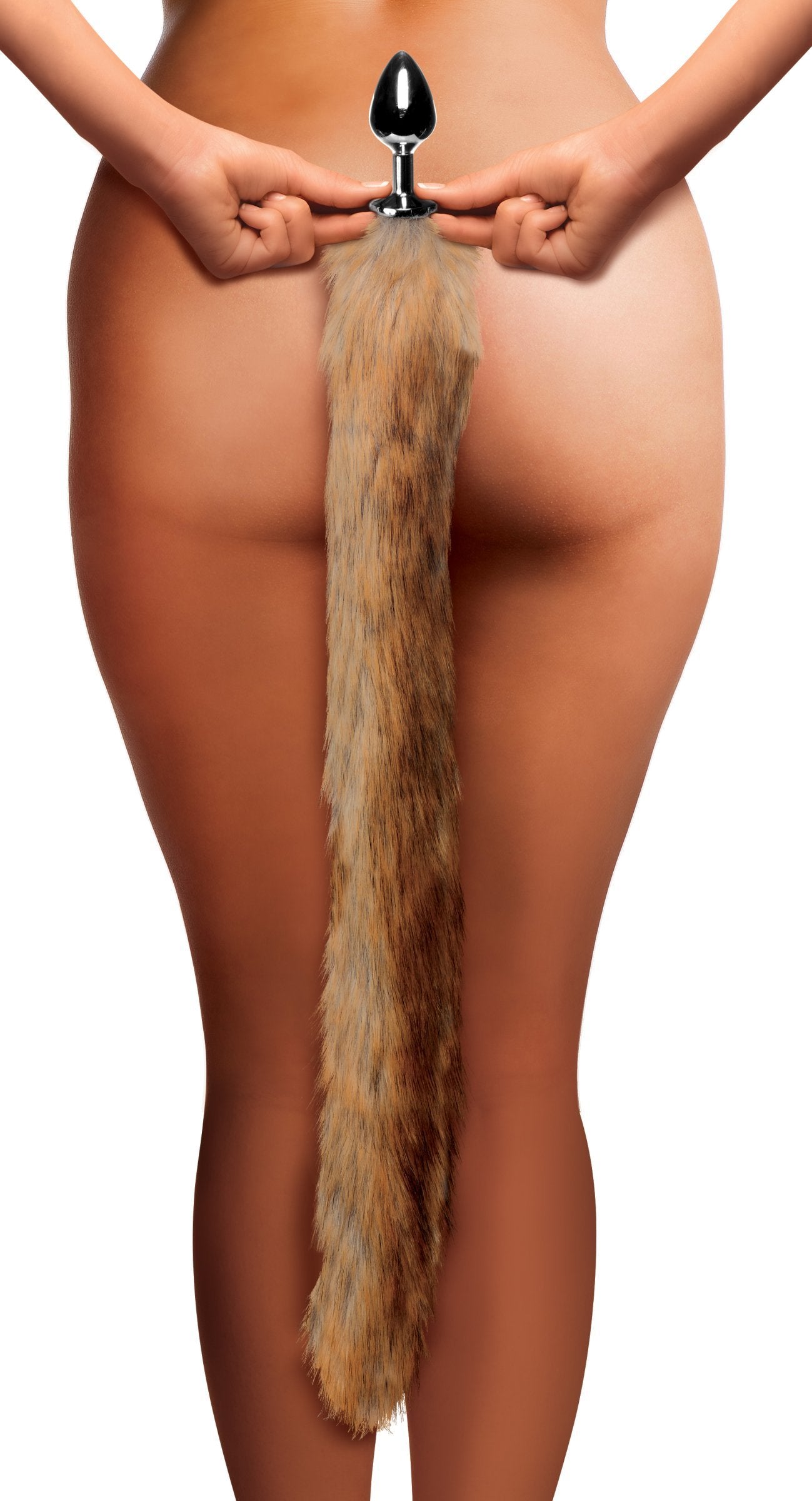 Extra Long Mink Tail Metal Anal Plug- Brown 
Anal Toys
Tailz Cupid’s Secret Stash