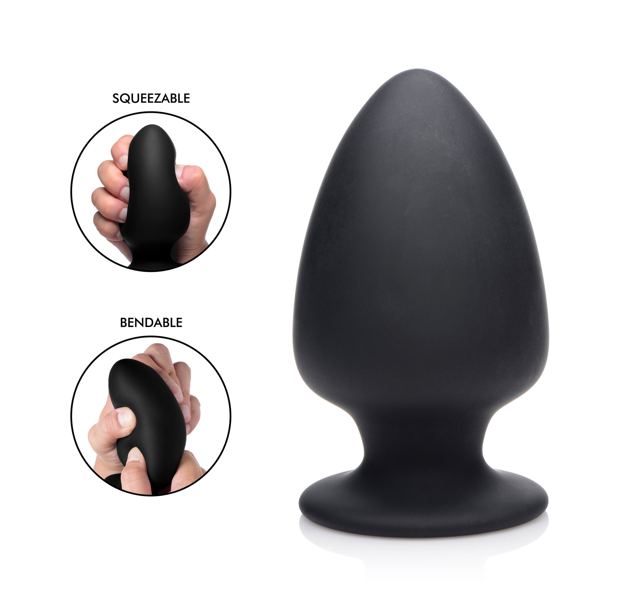 Squeezable Silicone Anal Plug - Large 
Anal Toys
Squeeze-It Cupid’s Secret Stash