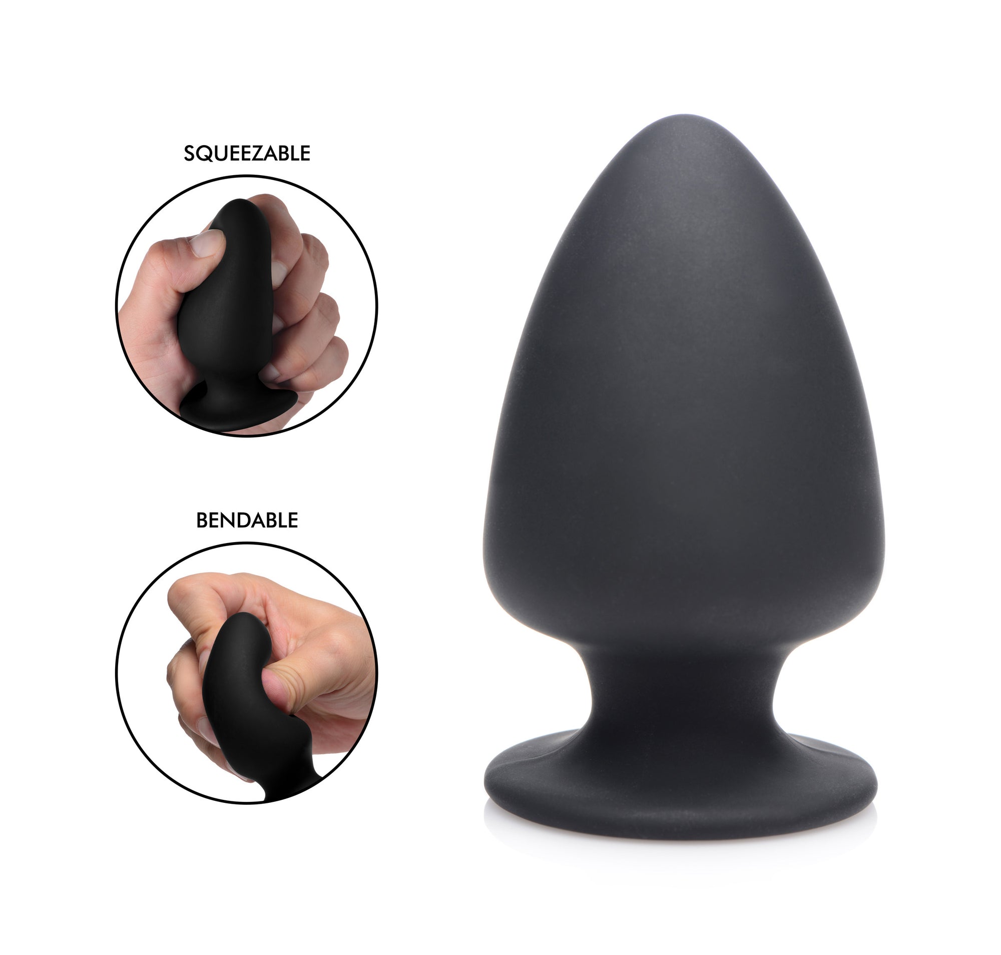 Squeezable Silicone Anal Plug - Small 
Anal Toys
Squeeze-It Cupid’s Secret Stash