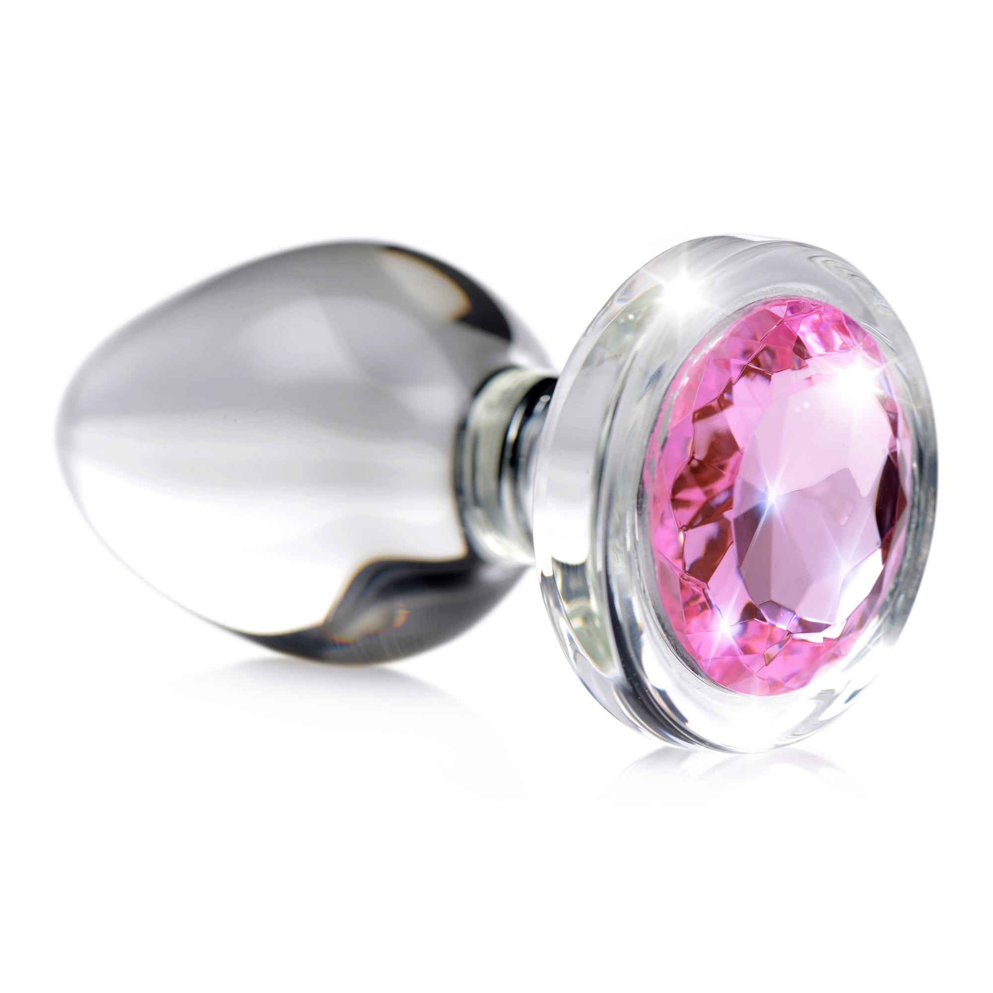 Pink Gem Glass Anal Plug - Small 
Anal Toys
Booty Sparks Cupid’s Secret Stash