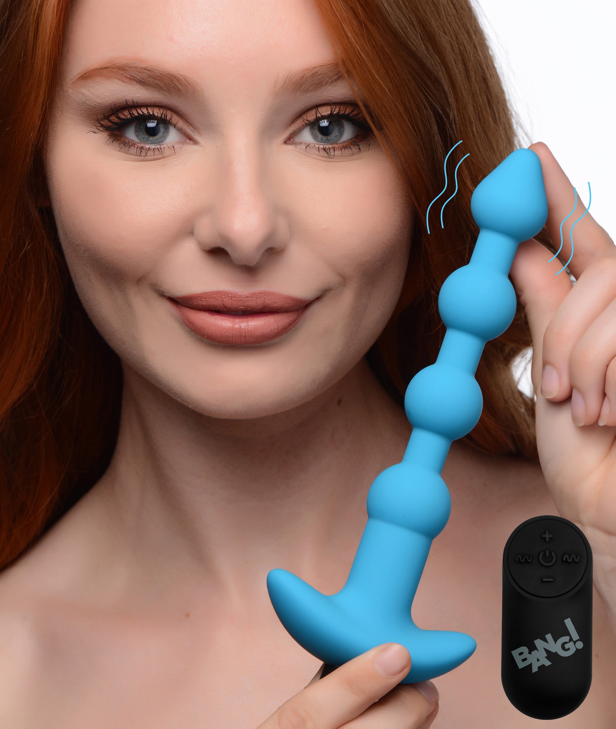 Remote Control Vibrating Silicone Anal Beads - Blue 
Anal Beads
Bang Cupid’s Secret Stash