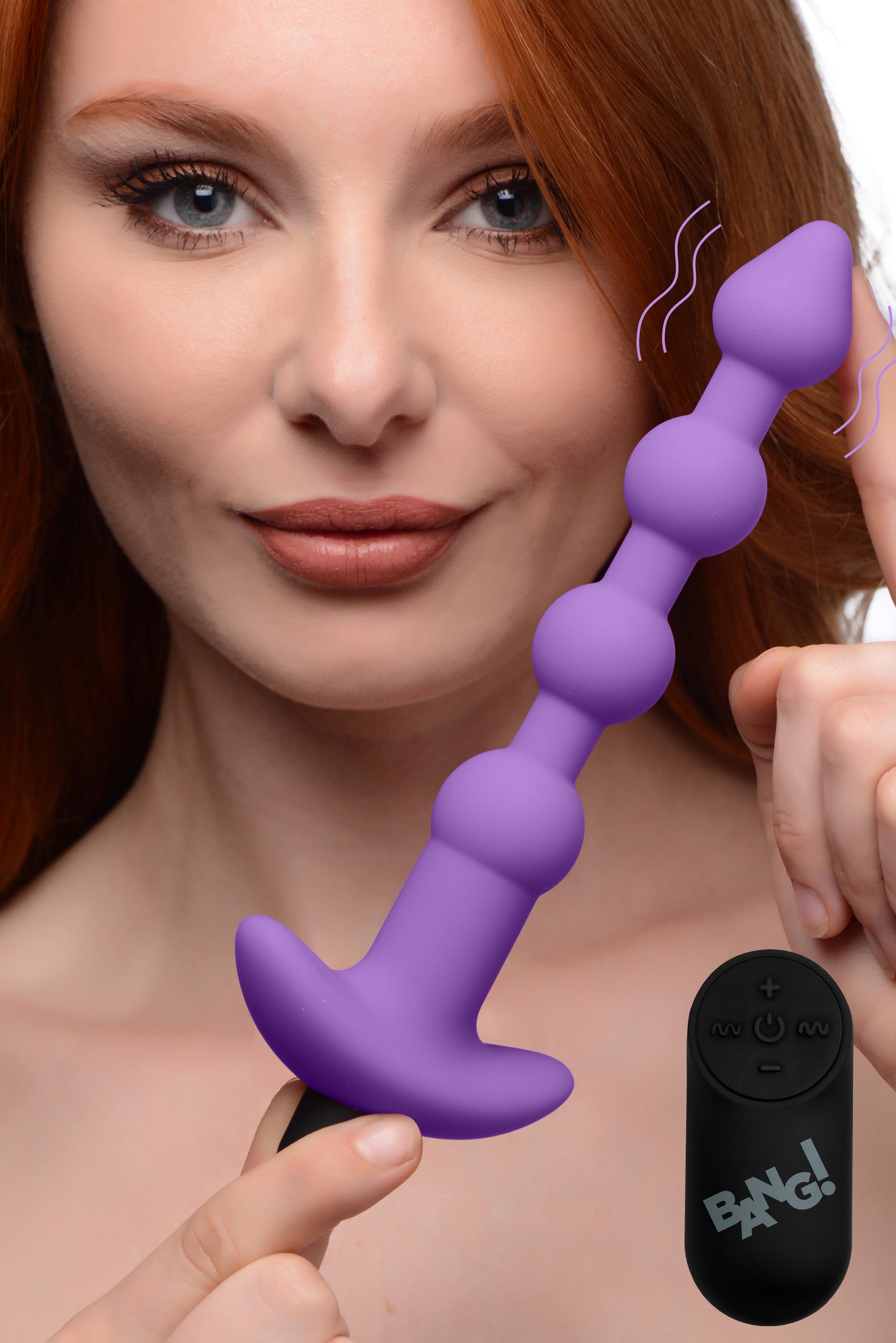 Remote Control Vibrating Silicone Anal Beads - Purple 
Anal Beads
Bang Cupid’s Secret Stash